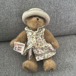 Collectible: Boyds Bear Plush #82556 MOMMA BEARYBEST, 12” “Best Mom” Has TAGS